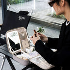 Trousse de maquillage avec miroir LED